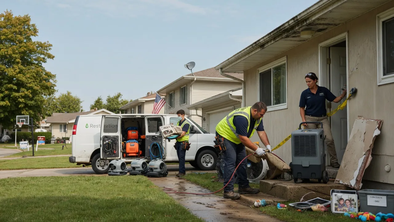 Water Damage Restoration in Milton Center, OH near me